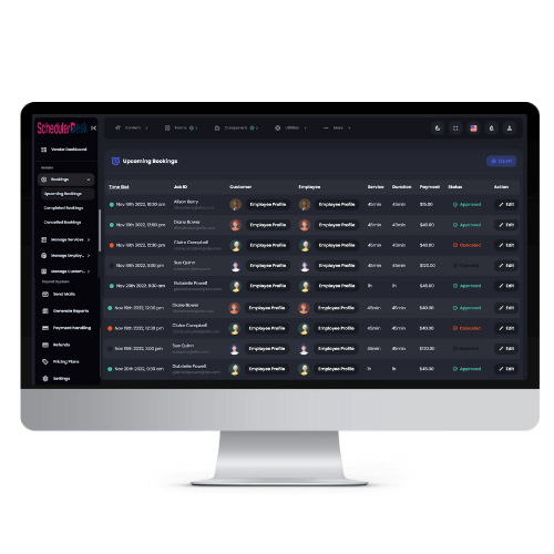 Manage Bookings Manage Bookings